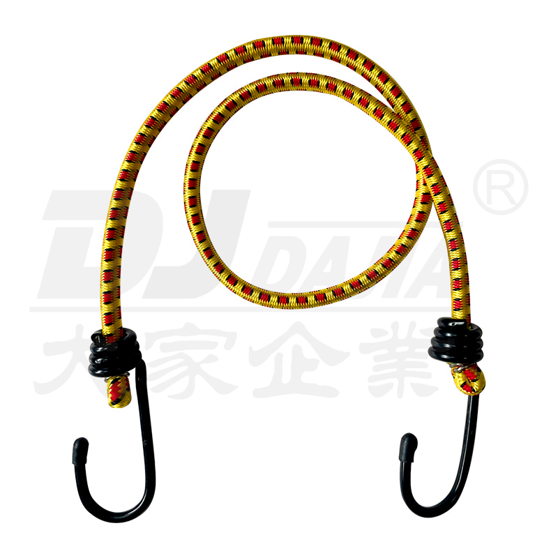 8 mm -es bungee zsinórok acélhoroggal, kerek bungee zsinórok kerékpárhoz