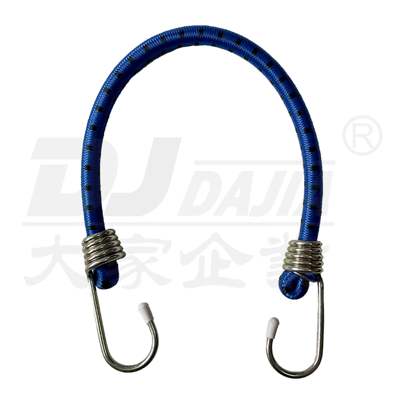 12 mm -es bungee zsinór erős bungee hevederek cinkezett acél horoggal